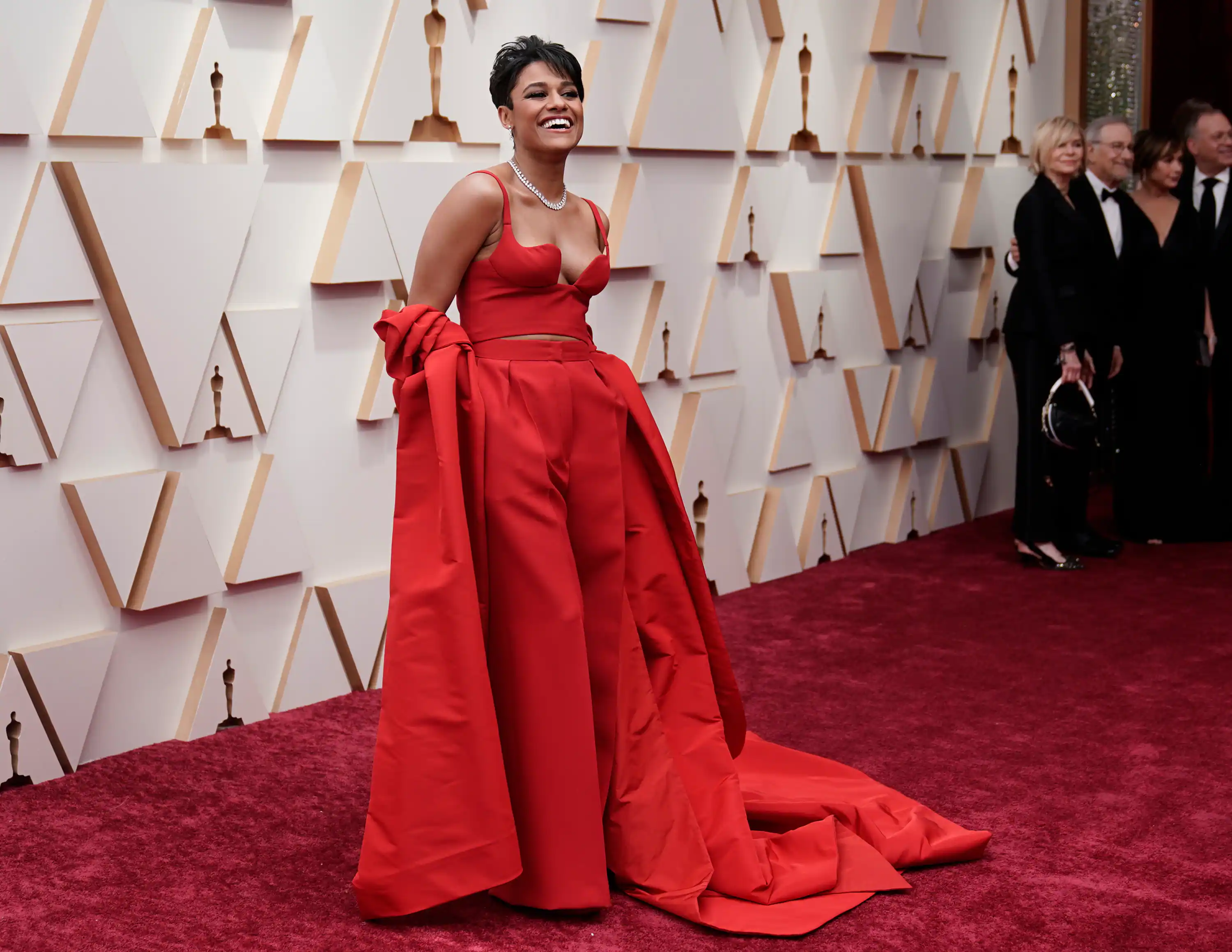 Ariana DeBose at the Oscars on Sunday at the Dolby Theatre in Los Angeles.