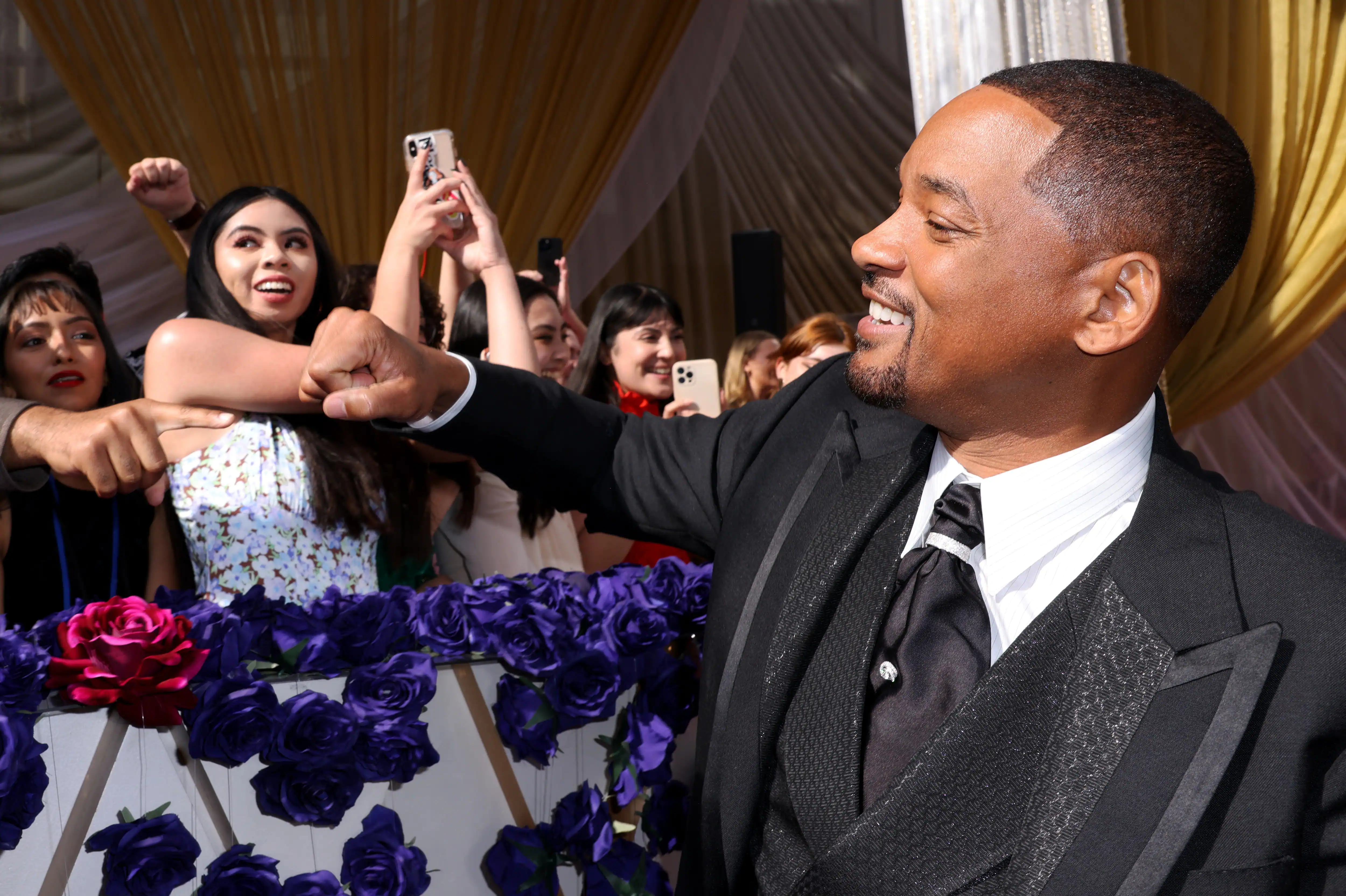 Will Smith at the 94th Academy Awards in Hollywood.